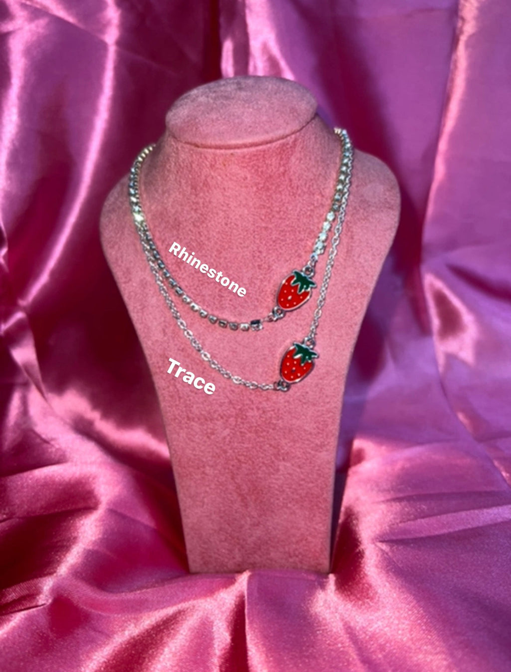 Strawberry necklace