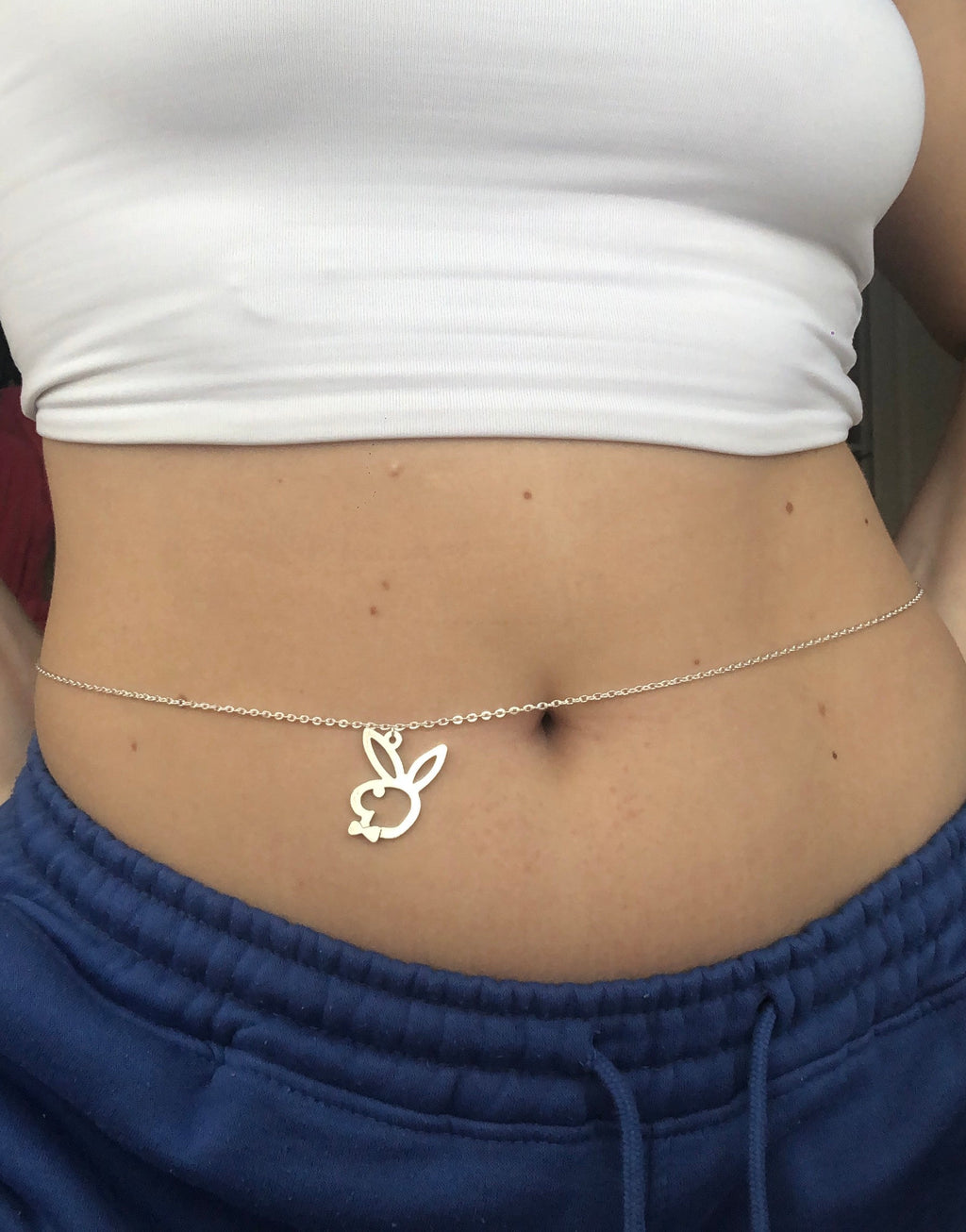 Bunny belly chain Thin