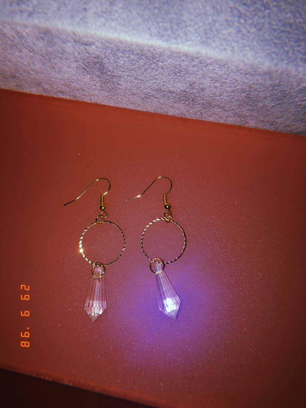 Rain drop earrings