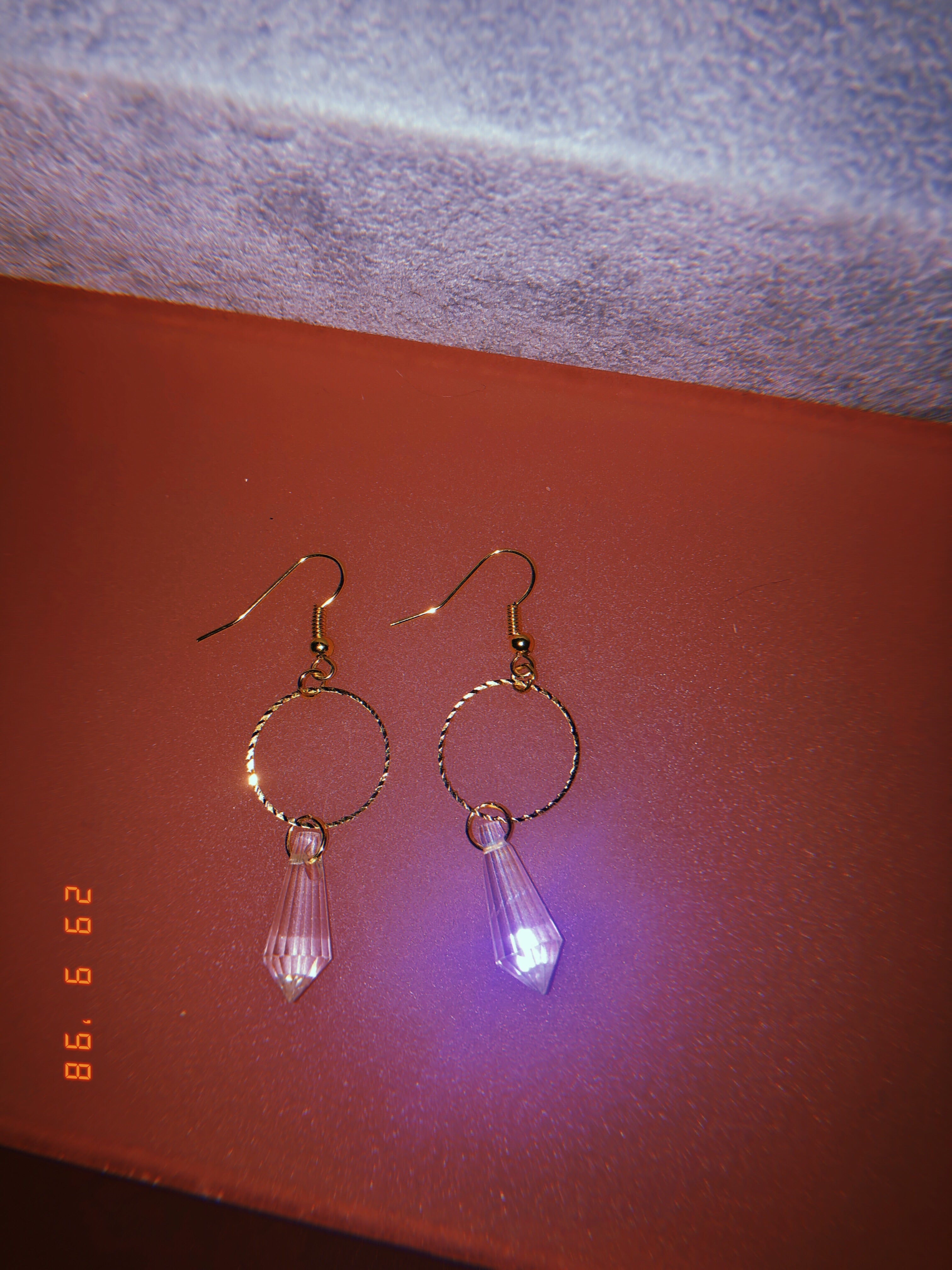 Rain drop earrings