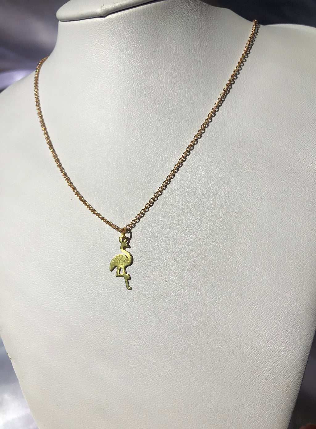 Flamingo necklace