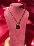 Large lock necklace Hardware