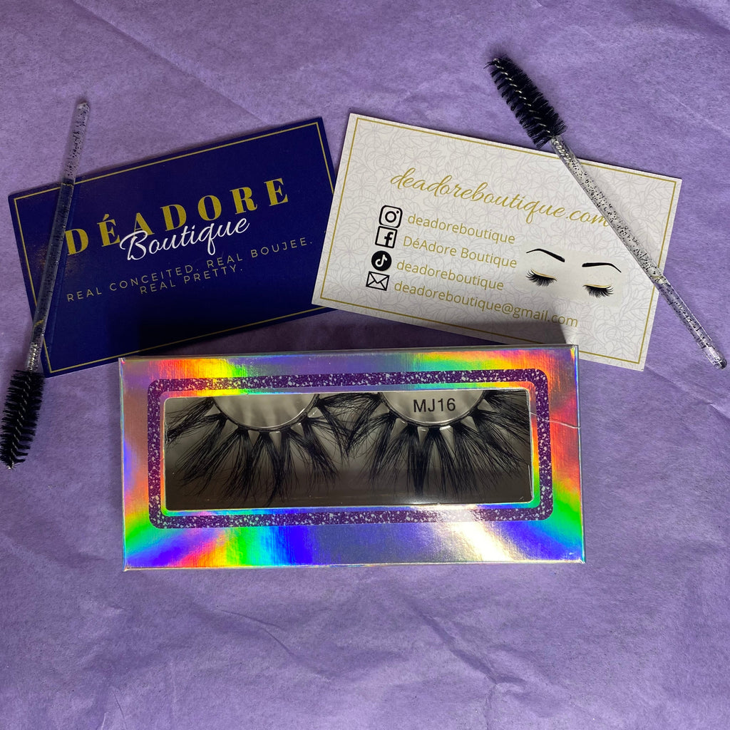 Mink Eyelashes Dramatic Wispy 25MM