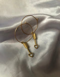Love arrow hoops
