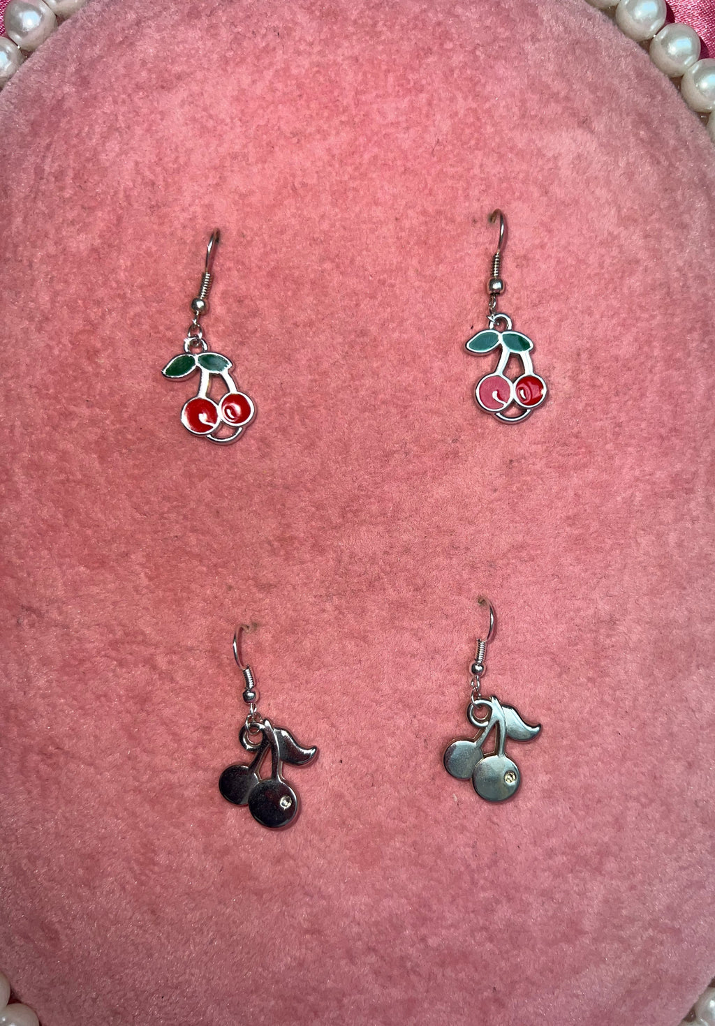 Cherry earrings
