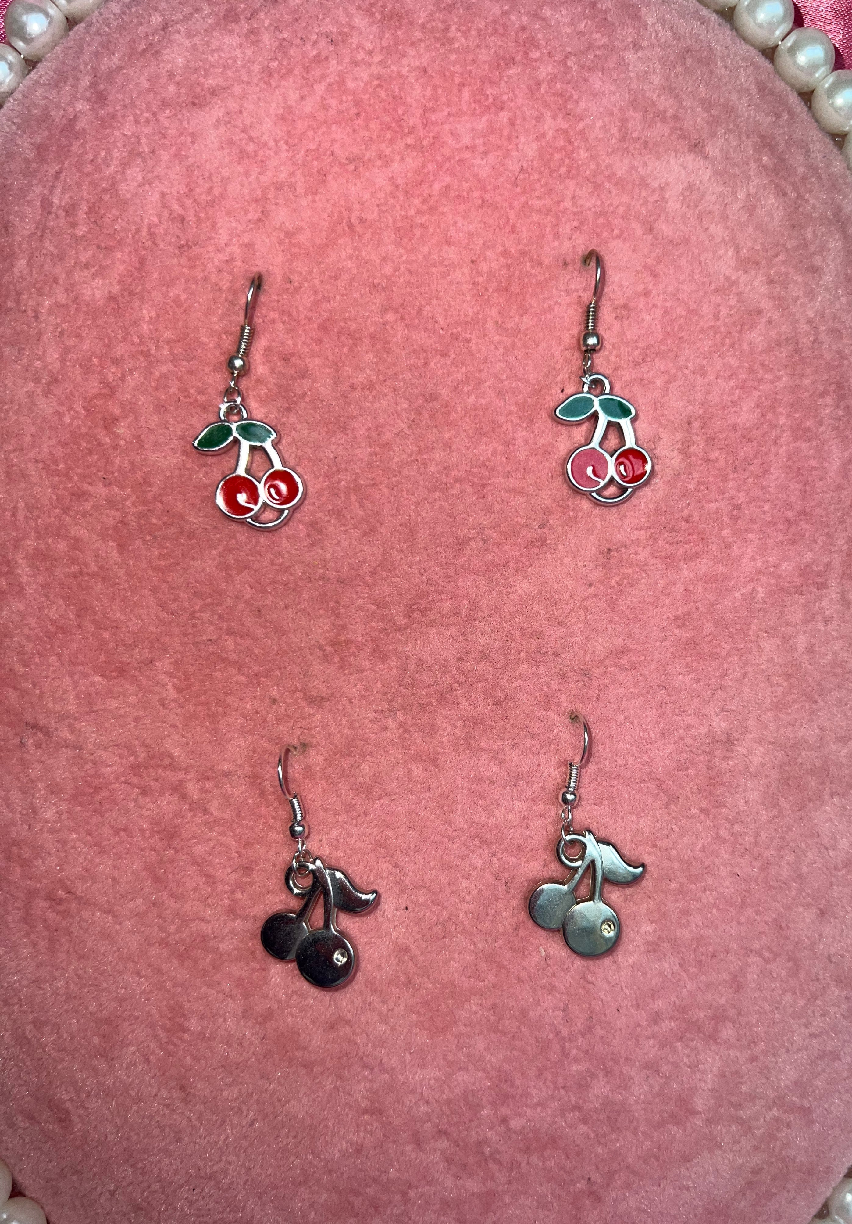 Cherry earrings