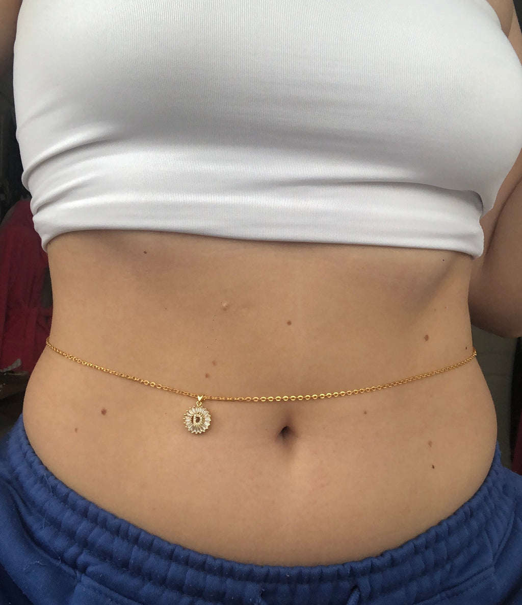 Round initial belly chain Trace A