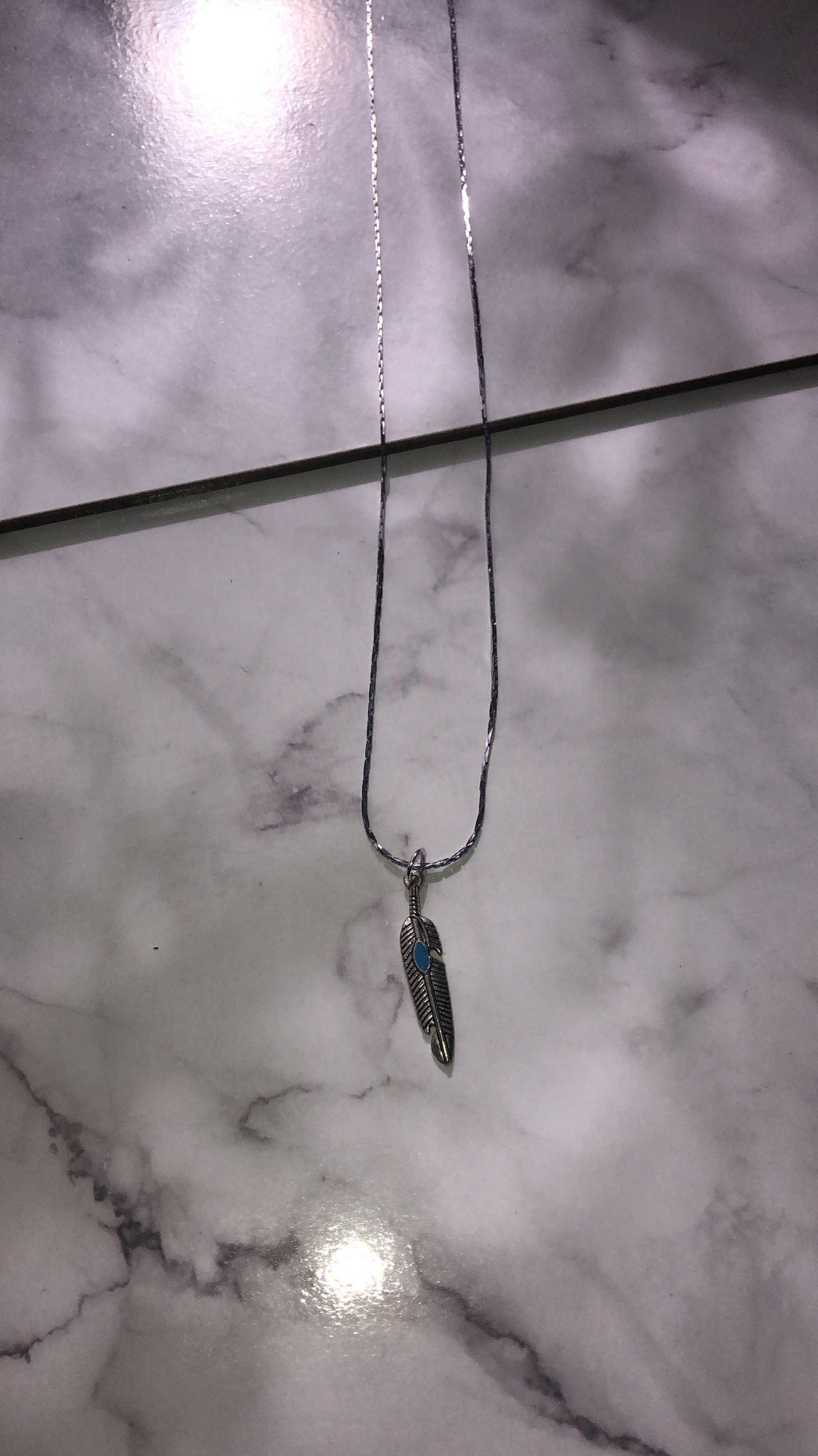 Indian leaf necklace