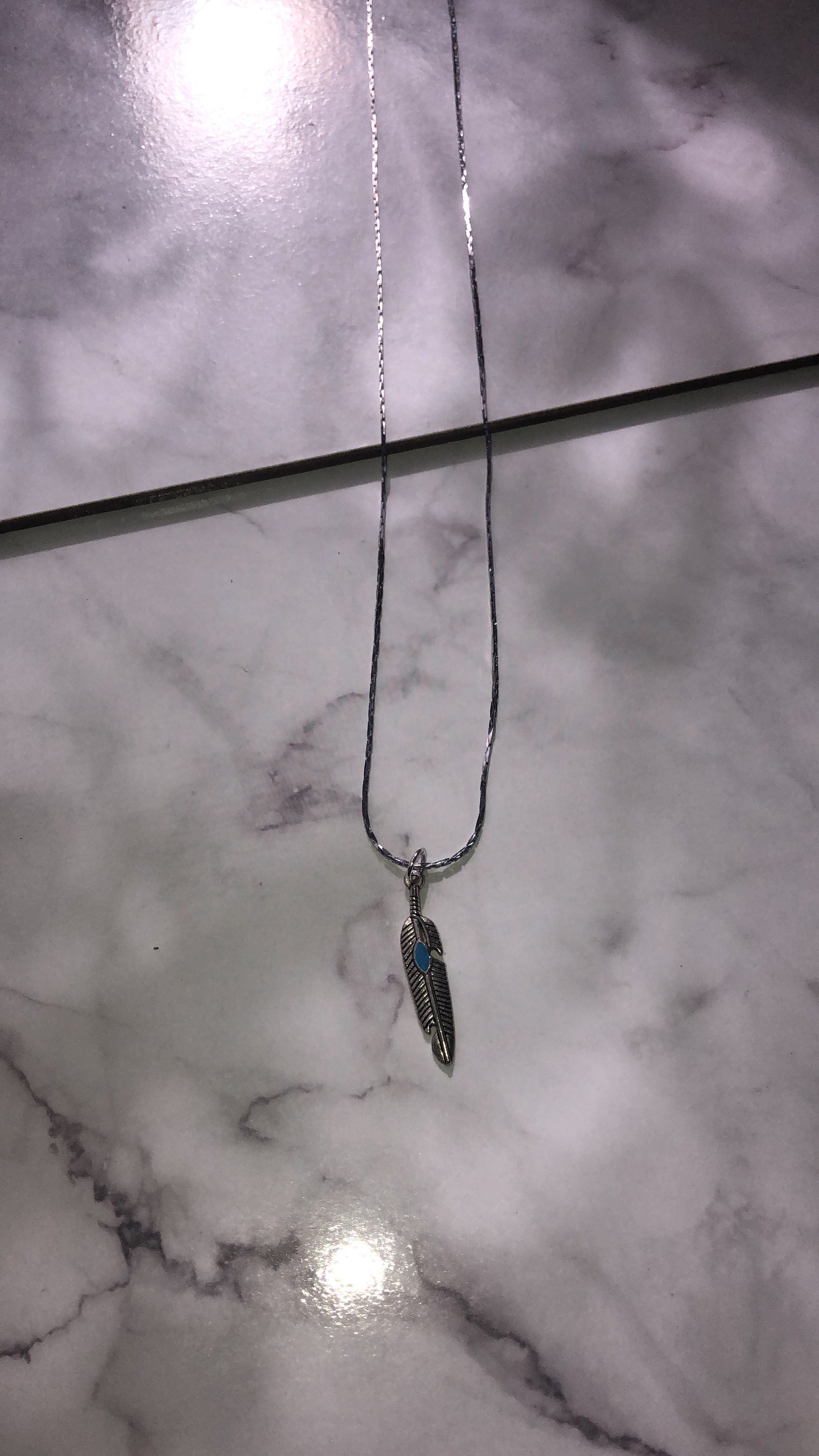 Indian leaf necklace