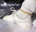Chain anklet Thin