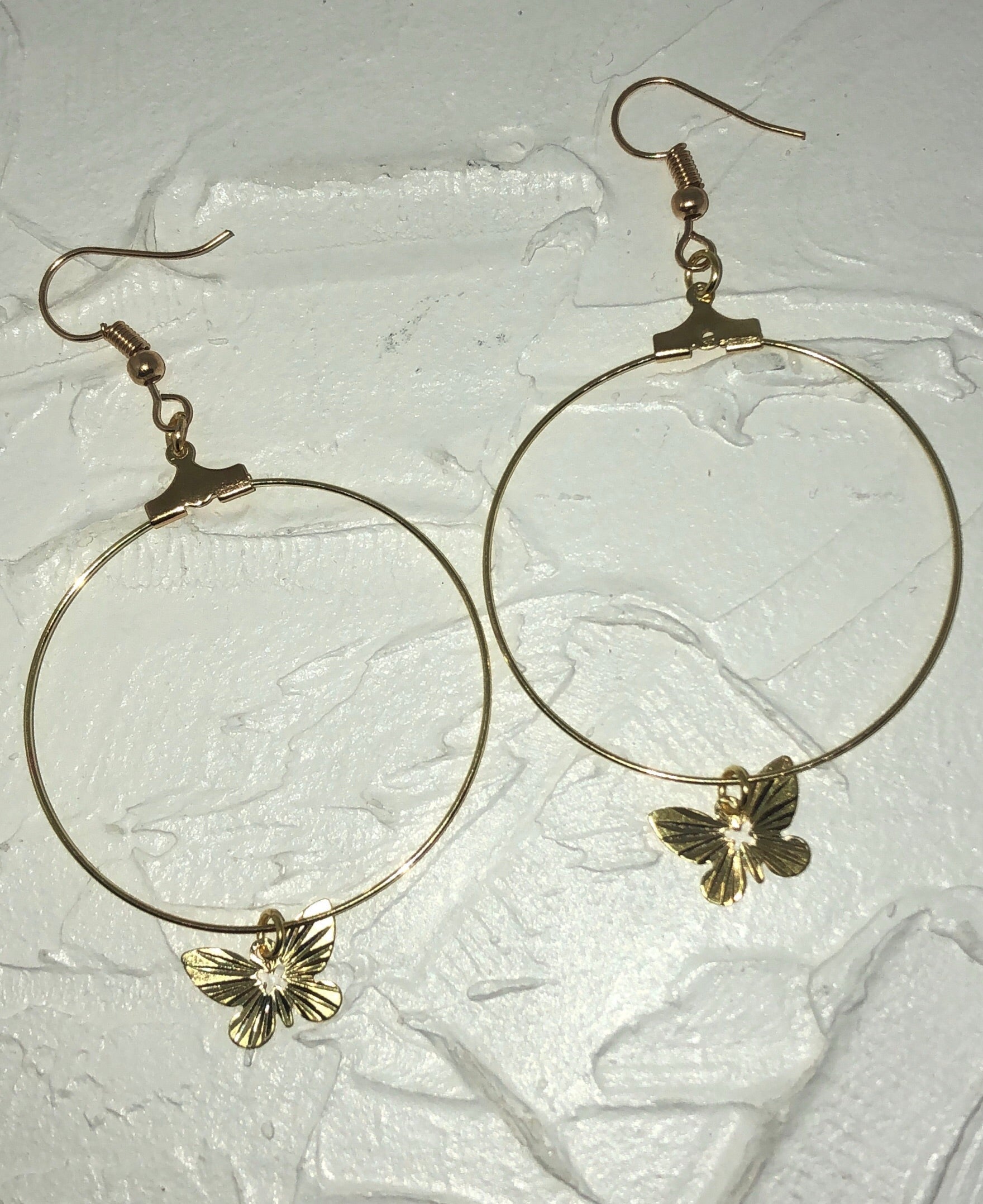 Butterfly hoops