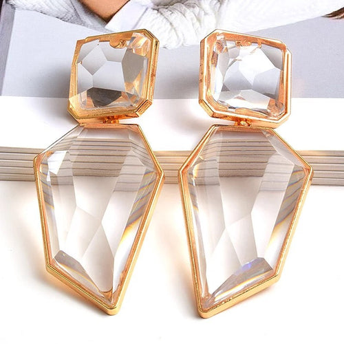 CRYSTAL GALORE EARRINGS