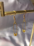 Pin earrings