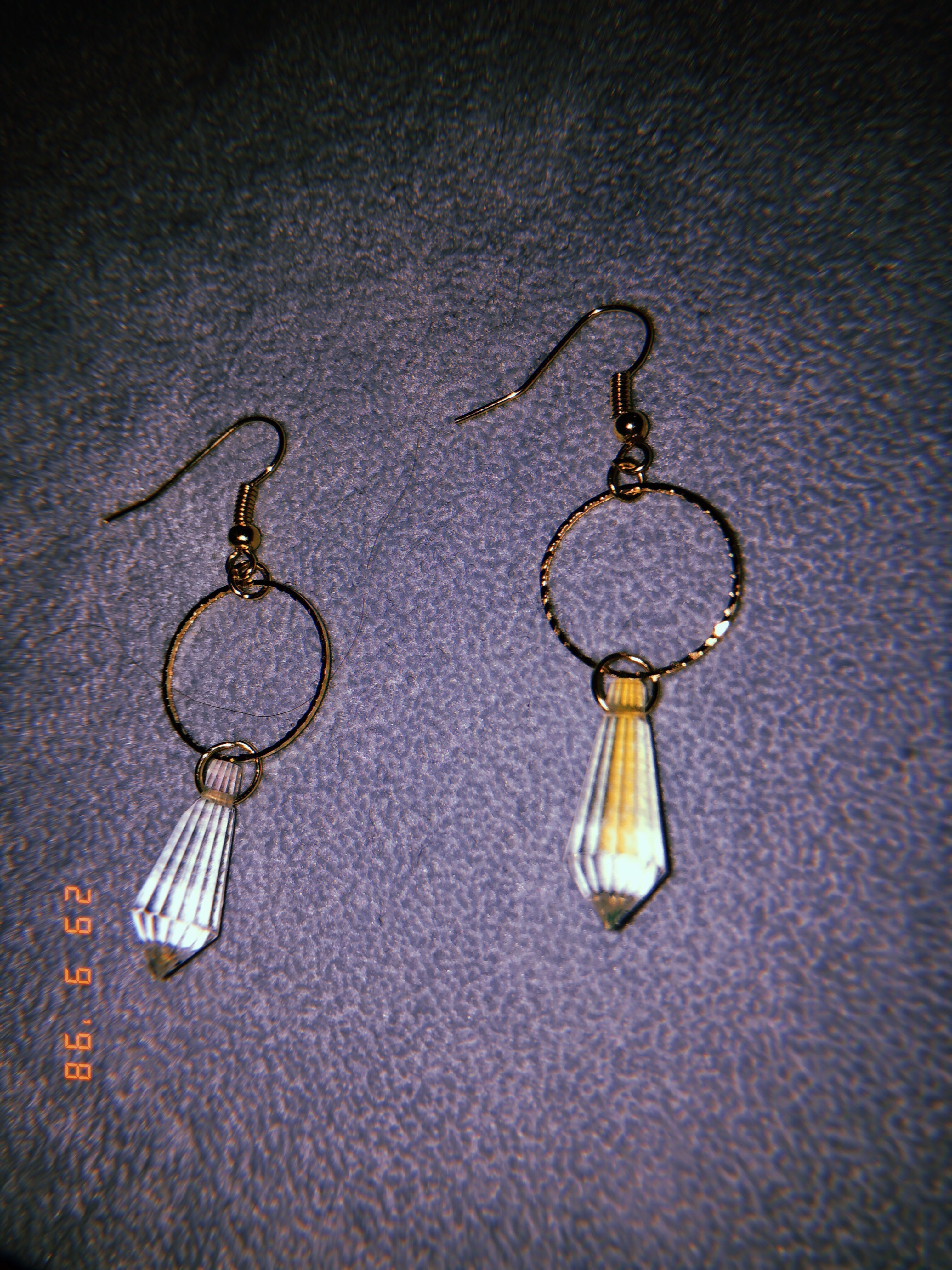 Rain drop earrings