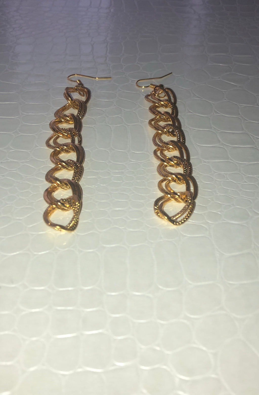 Chain earrings