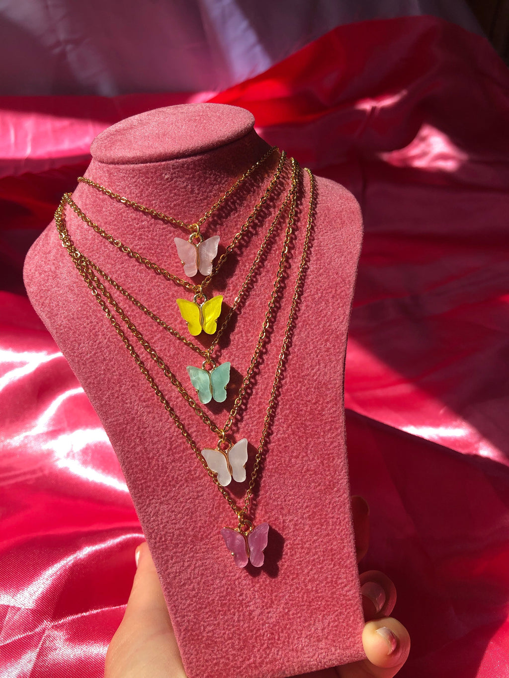Mariposa necklace