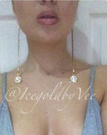 Lux earrings Crystal