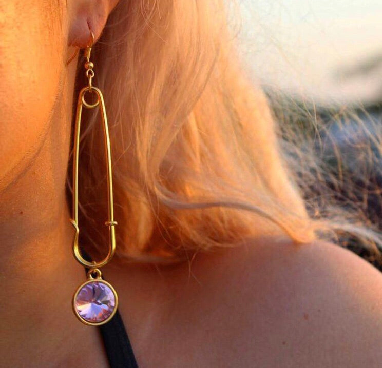Kendall Swarovski earrings