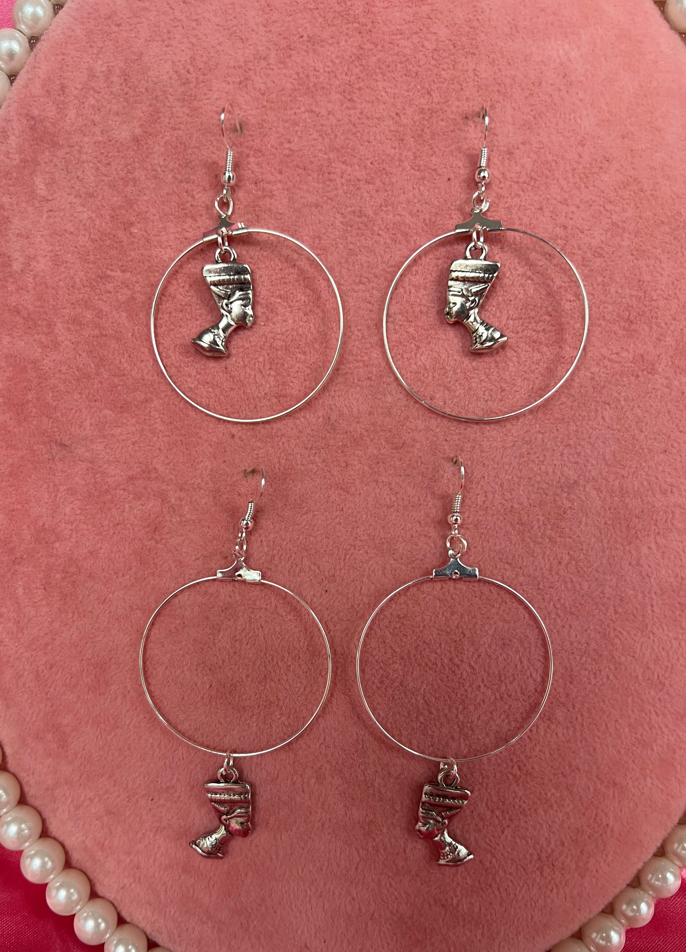 Nefertiti hoops