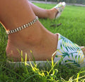 Ashley anklet Silver Double