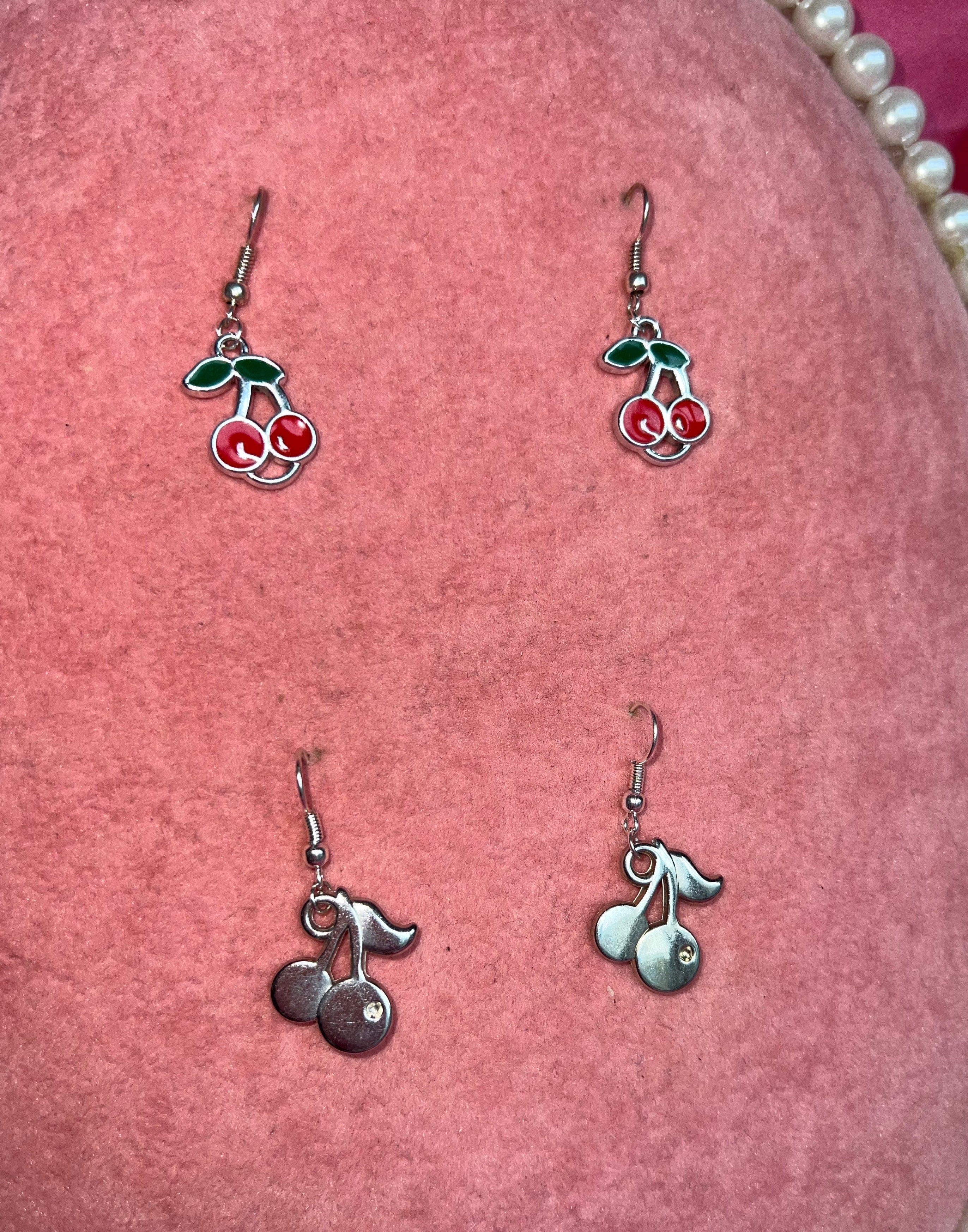 Cherry earrings