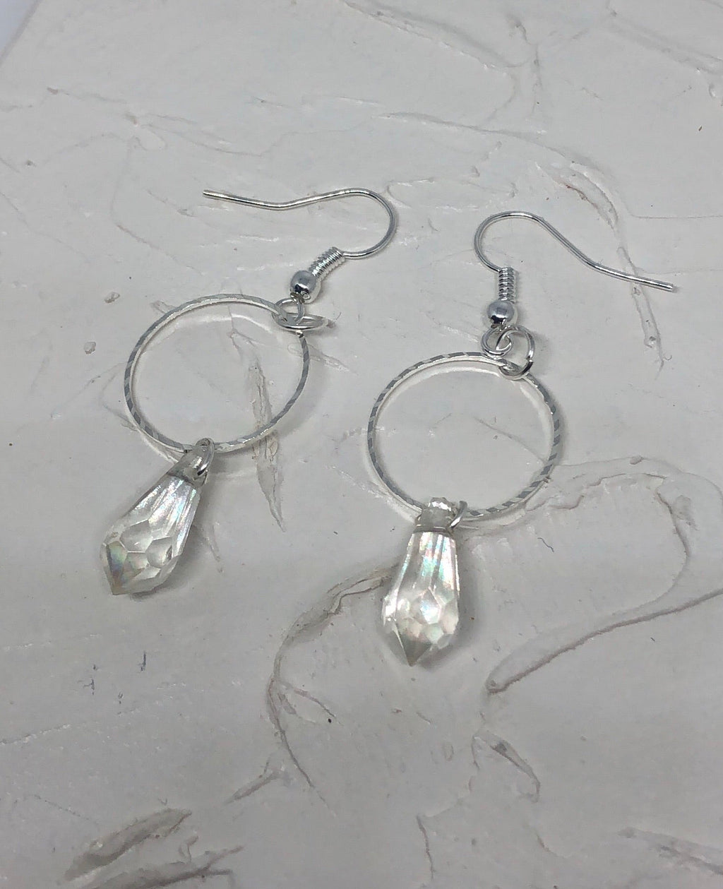 Rain drop earrings