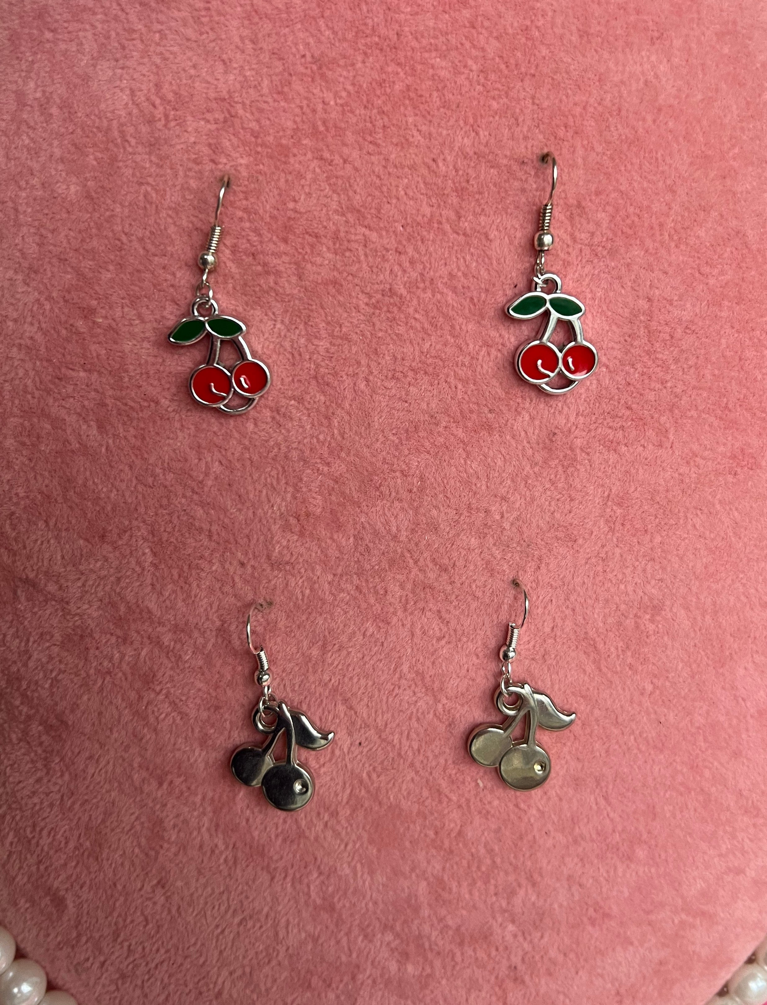 Cherry earrings