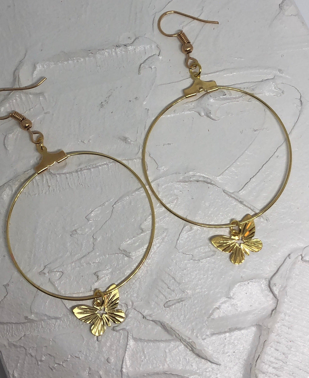 Butterfly hoops