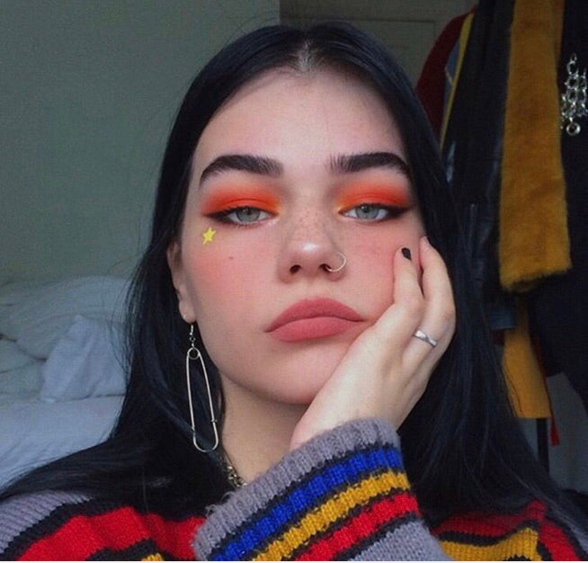 Safety pin earrings