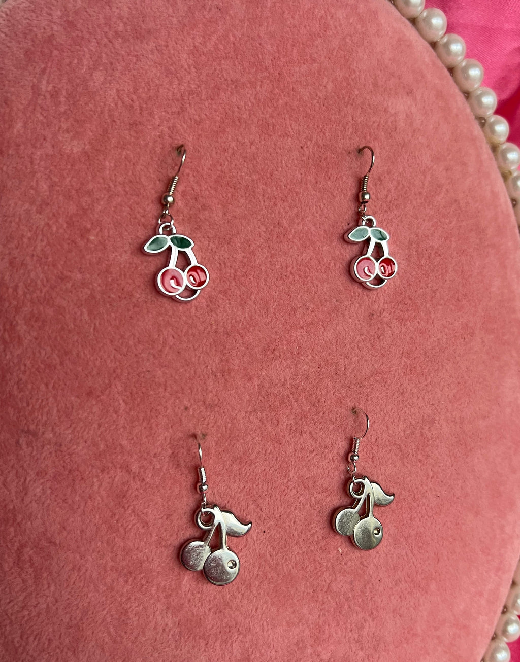 Cherry earrings