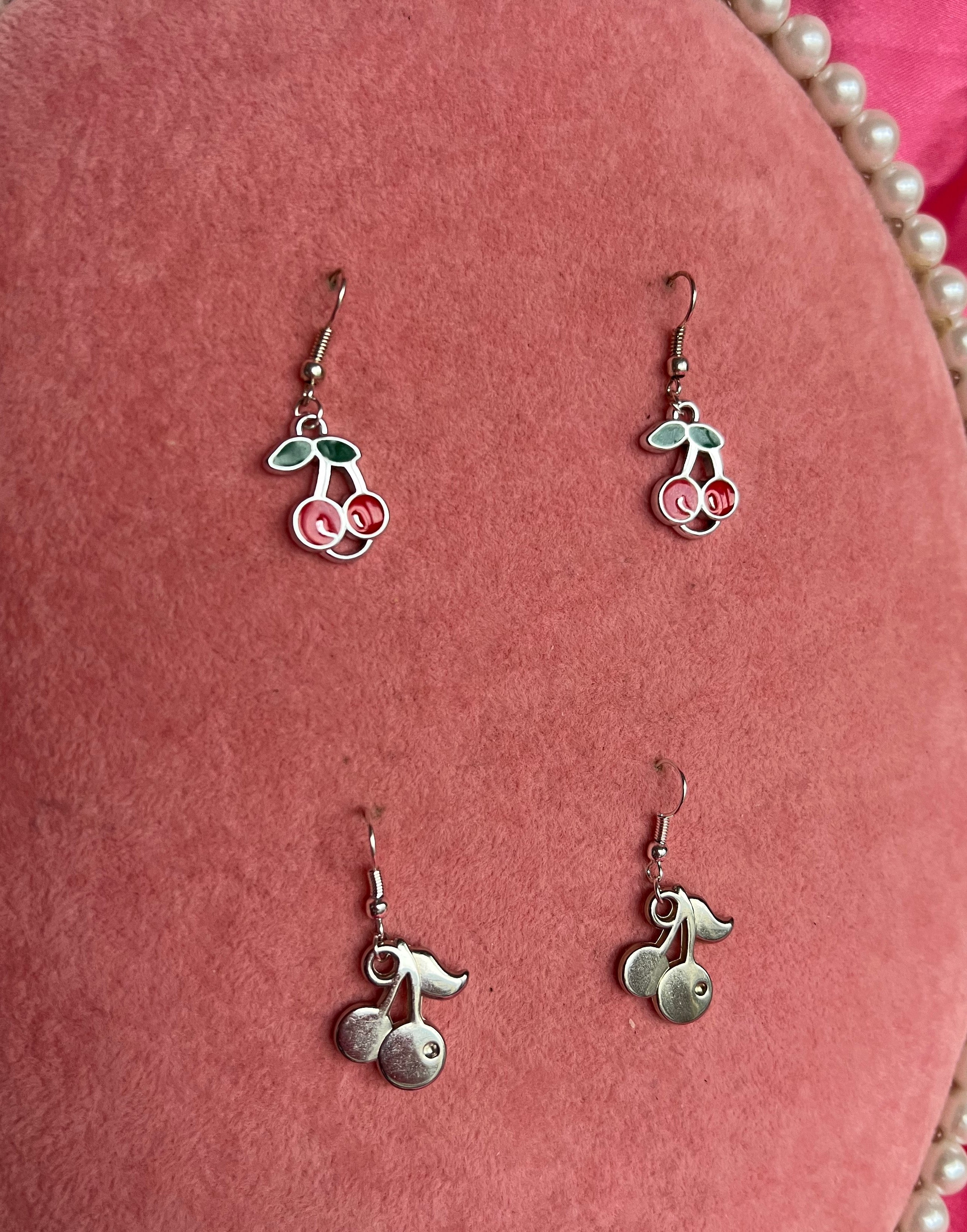 Cherry earrings