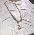 Dollar sign necklace Curb
