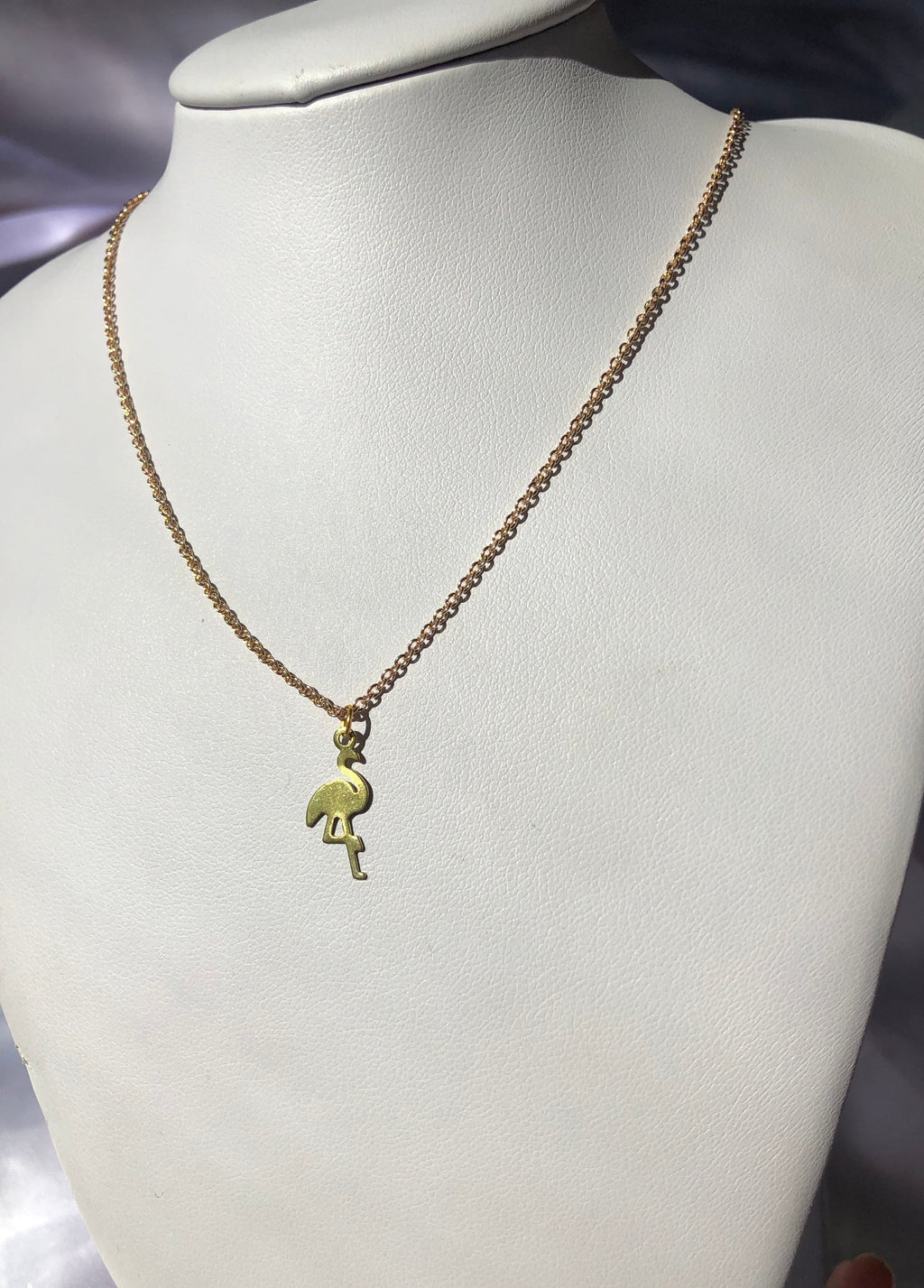 Flamingo necklace