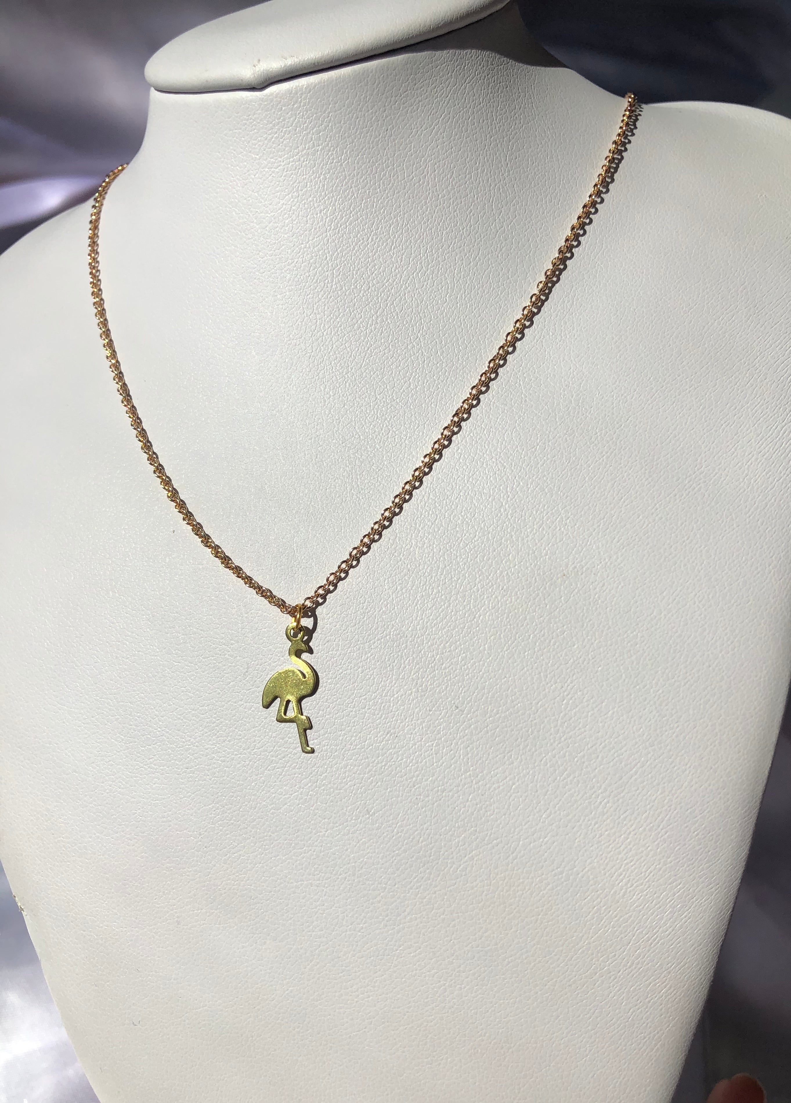 Flamingo necklace