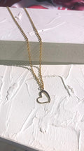Heart you necklace