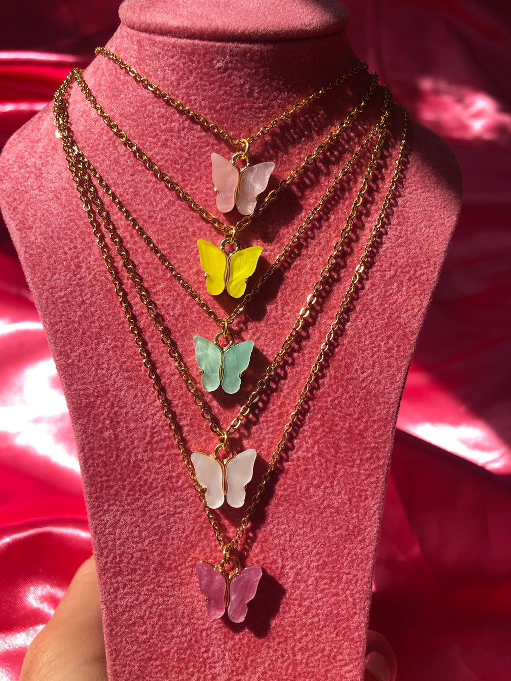 Mariposa necklace