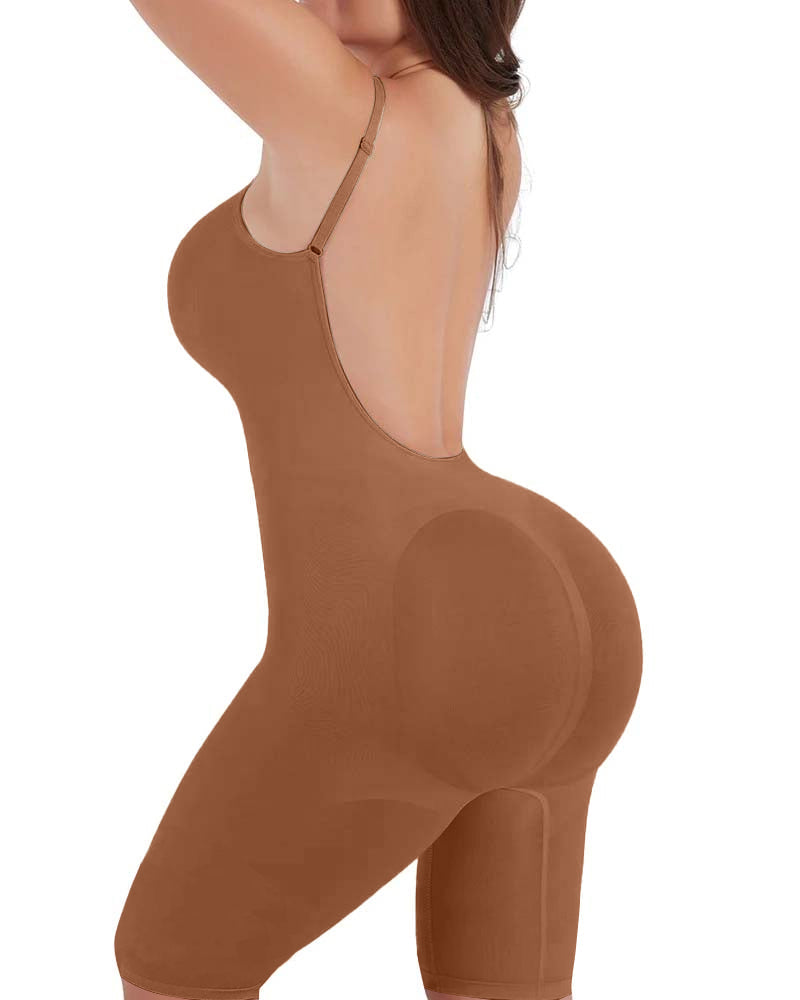 Seamless Backless Mid-Length Full Body Shaper Peru