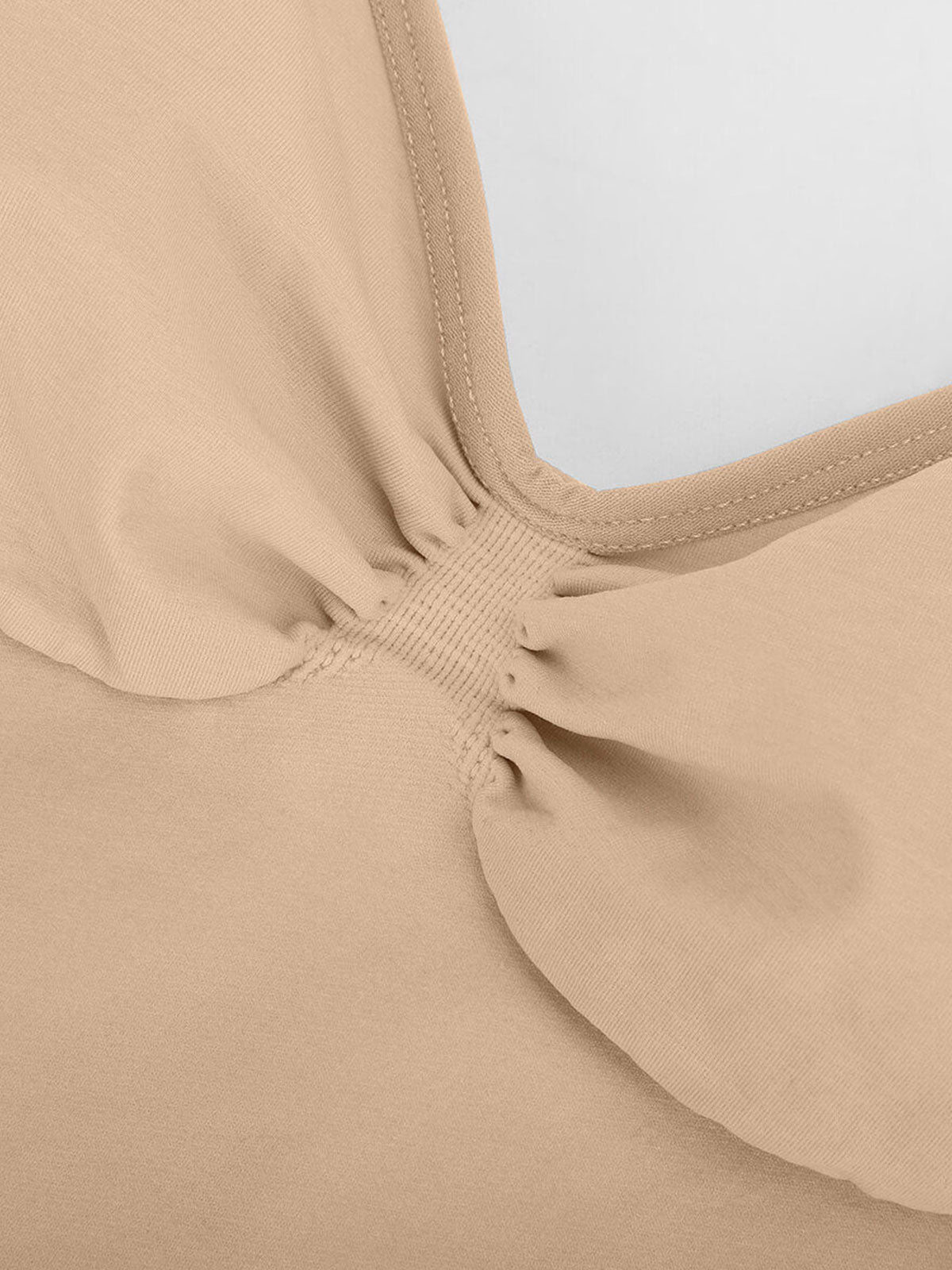 Seamless Waist-Breast Support Mid Thigh Body Shaper
