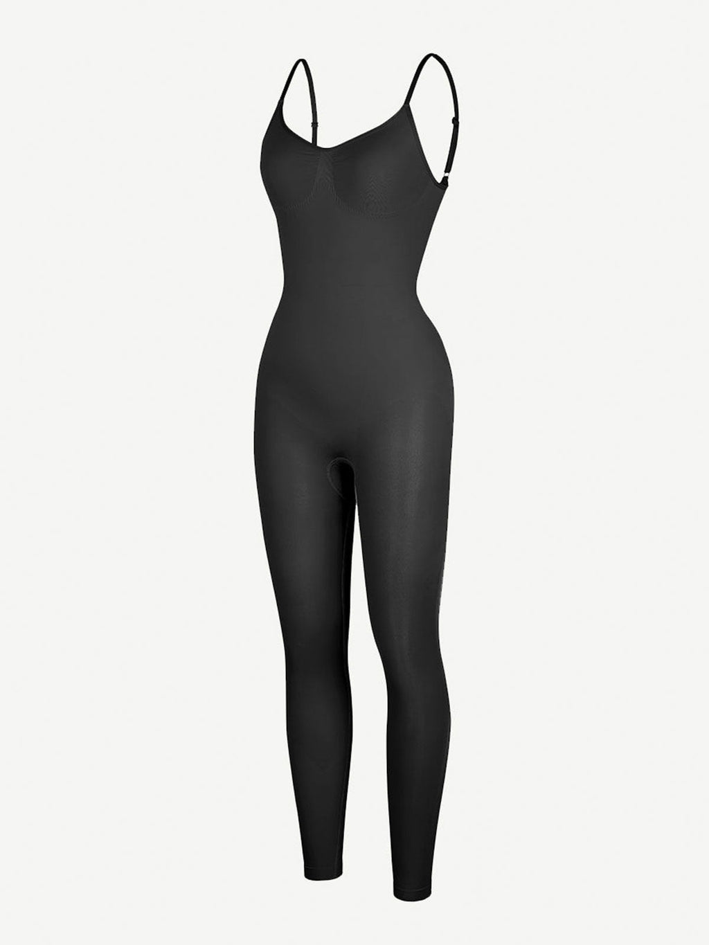 Seamless Waist-Breast Support Mid Thigh Body Shaper