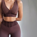 Patchwork Stretch Two Piece Set