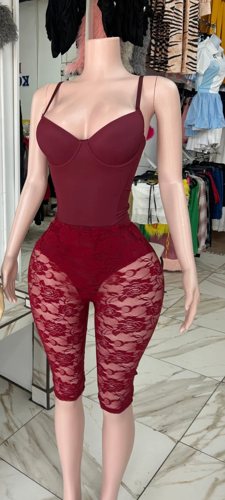 Hottie Bodysuit Short Set