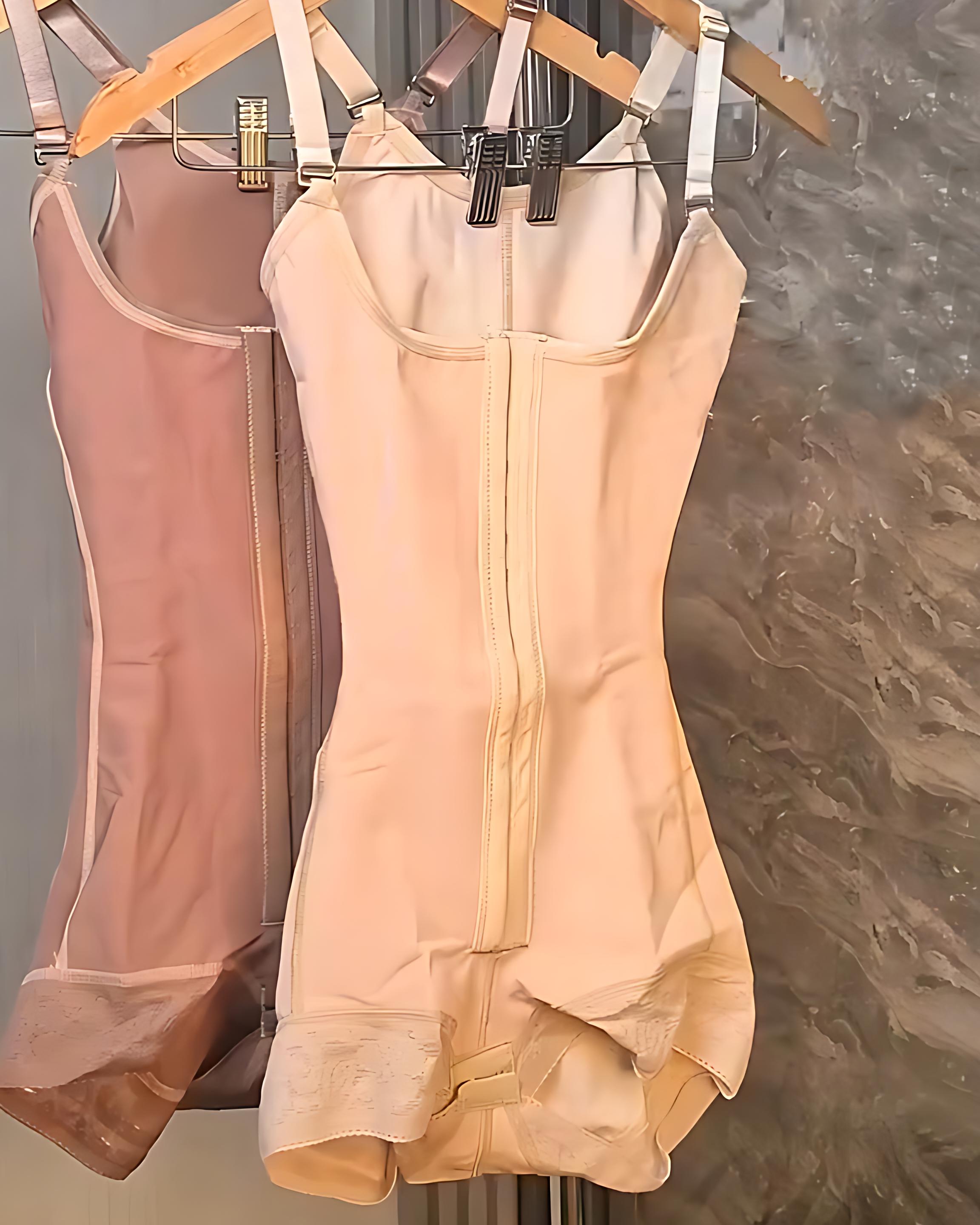 3 Row Hook and Eye Tummy Sculpting Shapewear Beiges