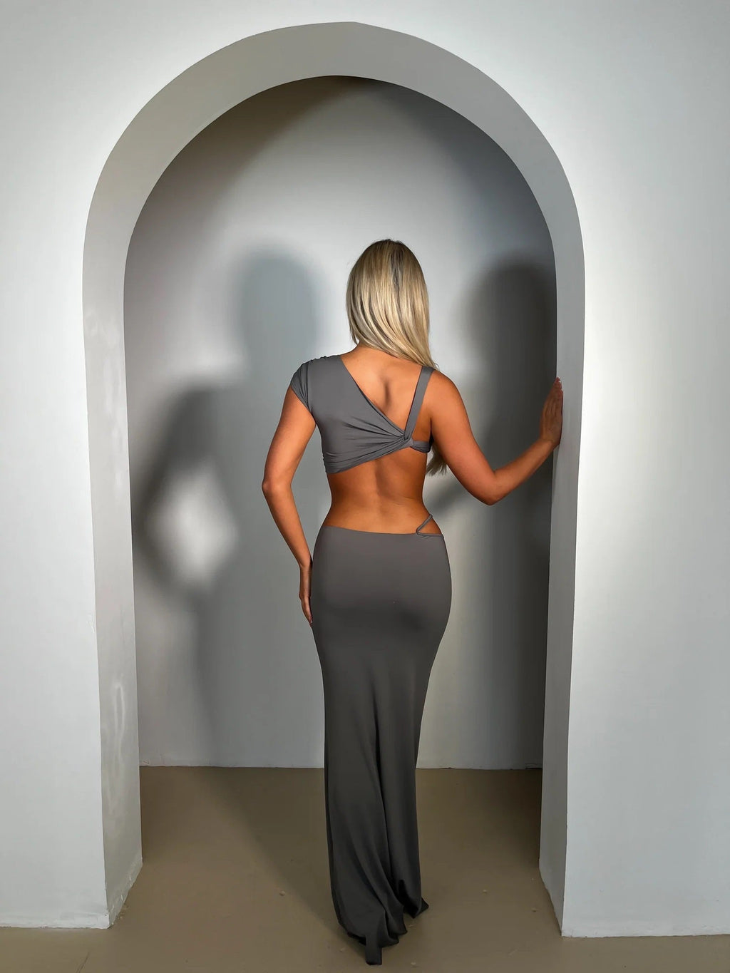 Irregular Skirt Set