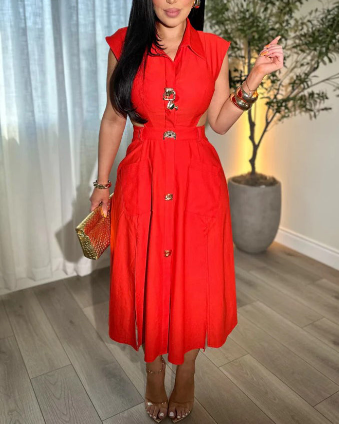 Women's Fashion Sleeveless Dress