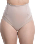 Women's Steel-Bone Shaping Thong Beiges