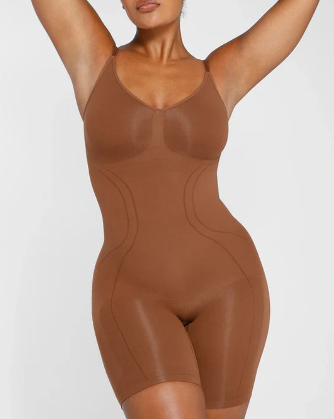 Women's Sleeveless Seamless Tummy Shaping Full Body Shapewear Peru