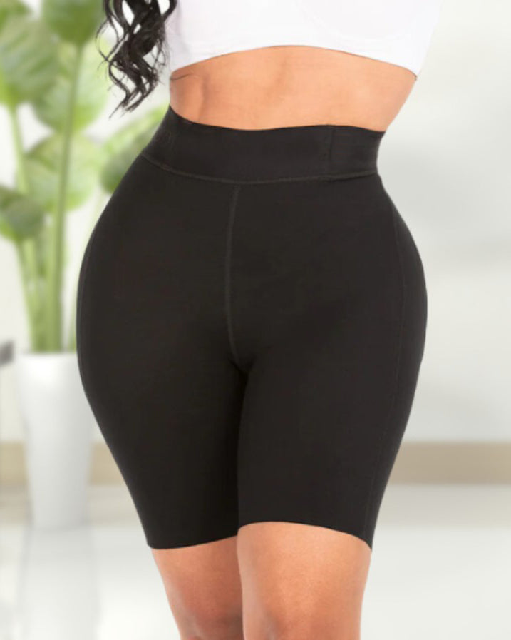 Butt Sculpting Seamless High-Rise Shaping Shorts Black