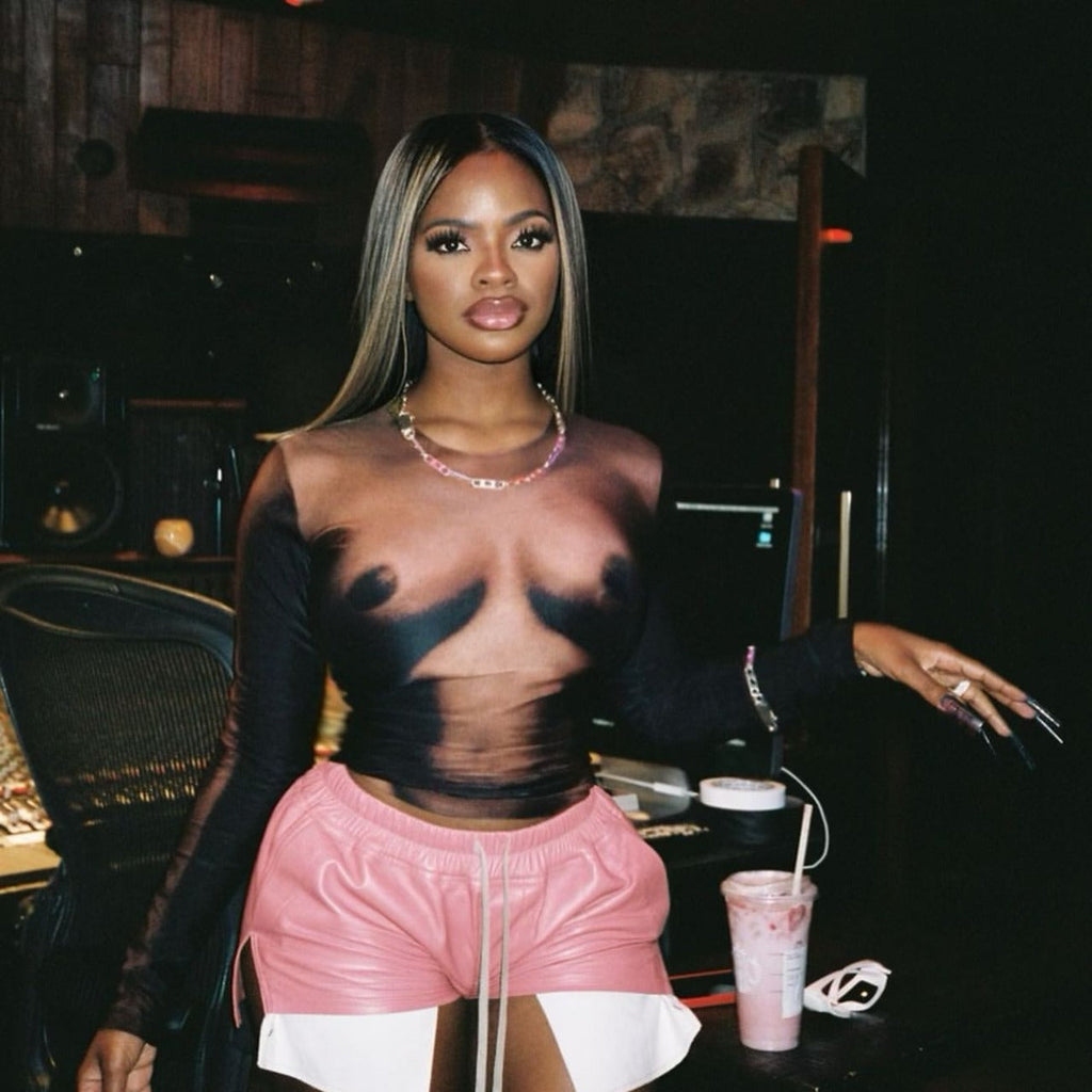 Sexy Body Print Top