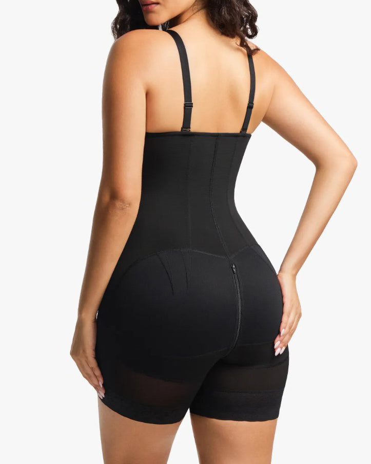 Double-Layer Tummy Control Body Shaper