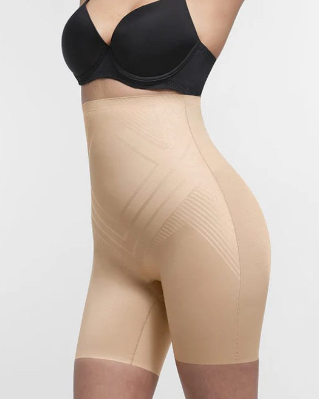 High-Waisted Breathable Slimming Shaping Shorts